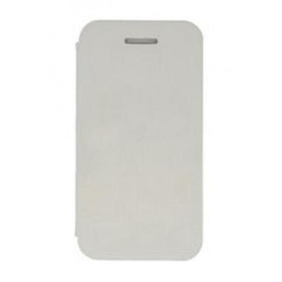 Flip Cover for Hi-Tech Amaze S5 - White