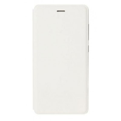 Flip Cover for Intex Aqua Ace Mini - White
