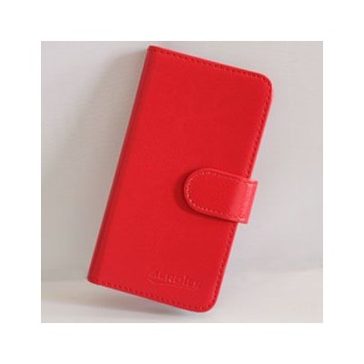 Flip Cover for Panasonic Eluga U2 - Red