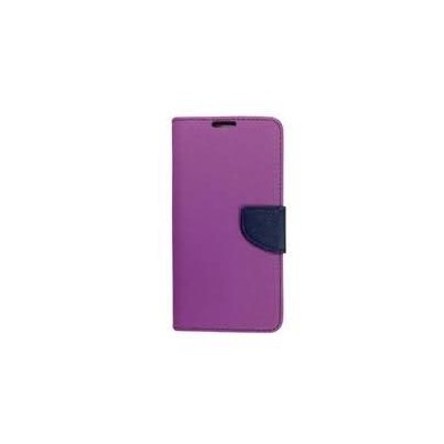 Flip Cover for Spice Mi-410 - Purple