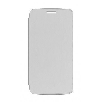 Flip Cover for Panasonic P50 Idol - White