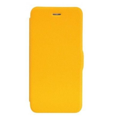 Flip Cover for Spice M-6100 - Yellow