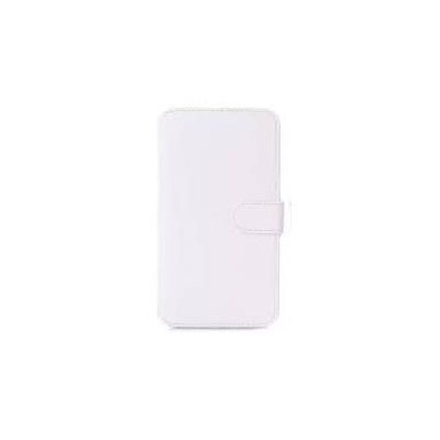 Flip Cover for Spice Stellar Glide Mi-438 - White
