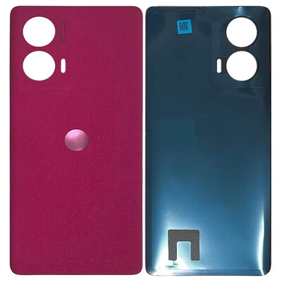 Back Panel Cover For Motorola Moto G85 5g Magenta - Maxbhi Com