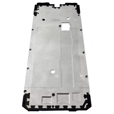 Lcd Frame Middle Chassis For Doogee Fire 6 Max Green By - Maxbhi Com
