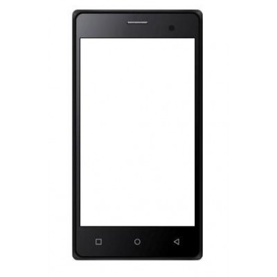 Touch Screen for Zen Sonic Bolt - Black