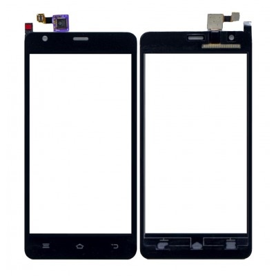 Touch Screen Digitizer For Intex Aqua Sense 5 0 Champagne By - Maxbhi Com