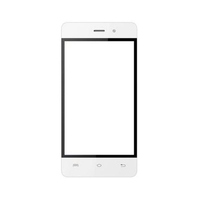 Touch Screen Digitizer For Lava Iris Fuel F1 Mini White By - Maxbhi.com