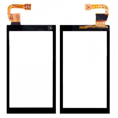 Touch Screen Digitizer For Nokia X6 8gb Black By - Maxbhi Com