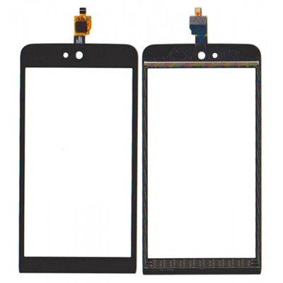Touch Screen Digitizer For Wiko Rainbow Jam Black By - Maxbhi Com
