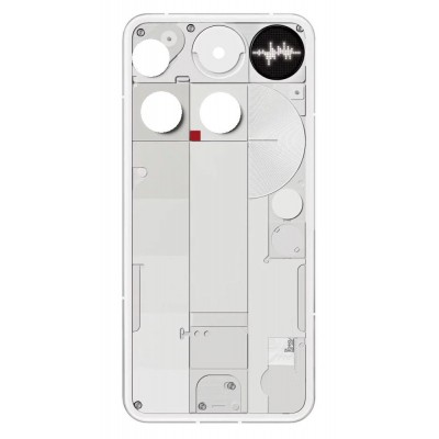 Back Panel Cover For Nothing Phone 3 White - Maxbhi Com