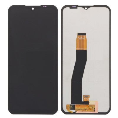 Lcd With Touch Screen For Oukitel Wp35 S Grey By - Maxbhi Com