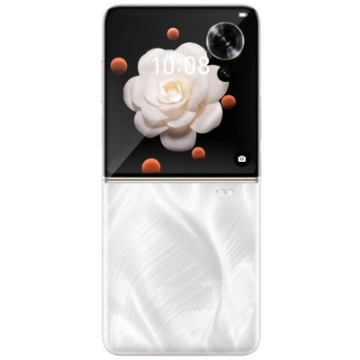 Full Body Housing For Honor Magic V Flip White - Maxbhi Com