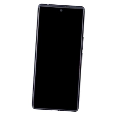 Lcd Frame Middle Chassis For Htc U24 Pro Blue By - Maxbhi Com