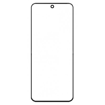 Replacement Front Glass For Xiaomi Mix Flip White By - Maxbhi Com