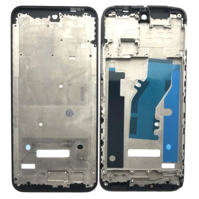 Lcd Frame Middle Chassis For Tecno Spark 30c Black By - Maxbhi Com