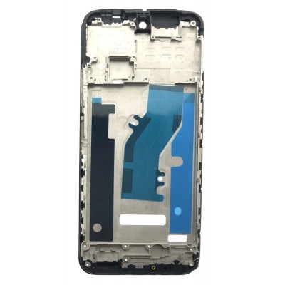 Lcd Frame Middle Chassis For Tecno Spark 30c Black By - Maxbhi Com