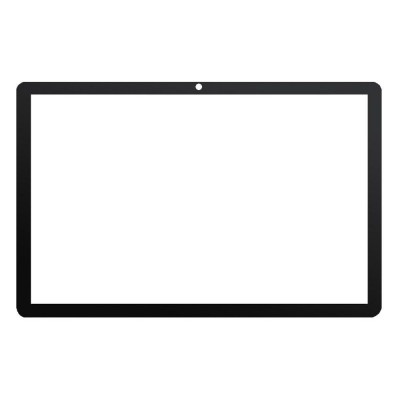 Replacement Front Glass For Tcl Tab 10l Gen 3 Black By - Maxbhi Com