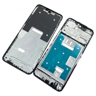 Lcd Frame Middle Chassis For Honor X7c White By - Maxbhi Com