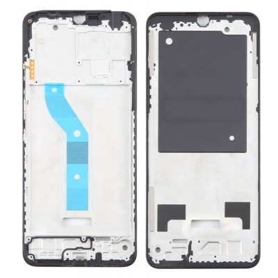 Lcd Frame Middle Chassis For Xiaomi Redmi A3 Pro White By - Maxbhi Com