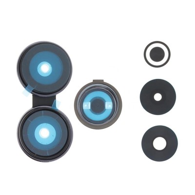 Camera Lens Glass With Frame For Xiaomi Poco M6 4g Silver By - Maxbhi Com