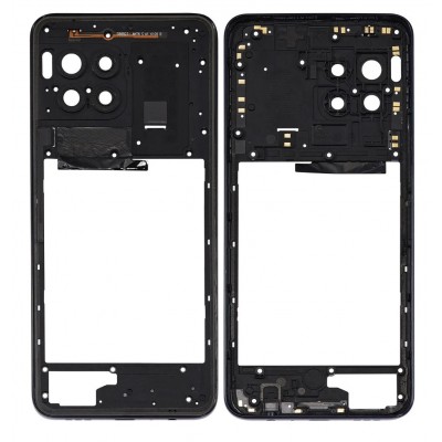 Middle Frame Ring Only For Tmobile Revvl 7 Pro Blue By - Maxbhi Com