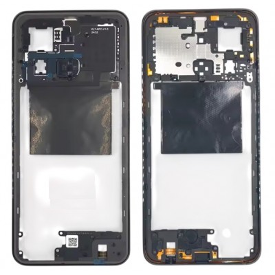 Middle Frame Ring Only For Tecno Spark 30 Pro Black By - Maxbhi Com