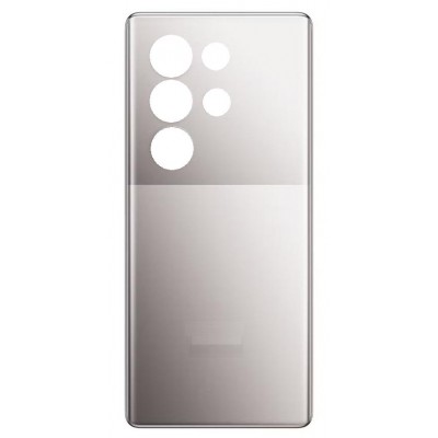 Back Panel Cover For Itel S25 Ultra Grey - Maxbhi Com