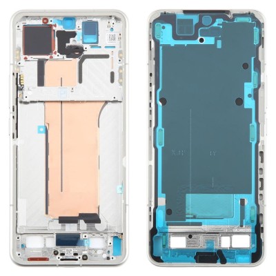 Lcd Frame Middle Chassis For Xiaomi 15 Pro White By - Maxbhi Com
