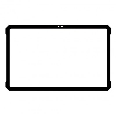 Replacement Front Glass For Ulefone Armor Pad 4 Ultra Thermal Black By - Maxbhi Com