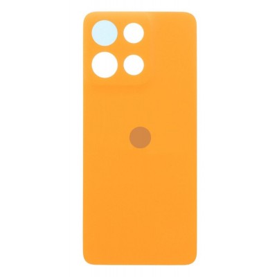 Back Panel Cover For Motorola Moto G15 Orange - Maxbhi Com