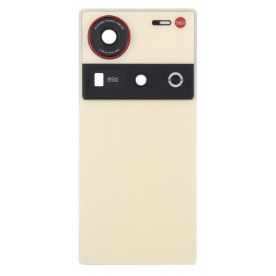 Back Panel Cover For Zte Nubia Z70 Ultra Gold - Maxbhi Com