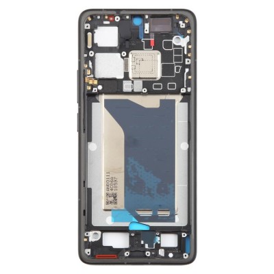 Lcd Frame Middle Chassis For Xiaomi Redmi K80 Pro Black By - Maxbhi Com