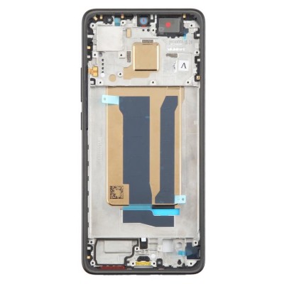 Lcd Frame Middle Chassis For Xiaomi Redmi Turbo 4 White By - Maxbhi Com