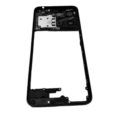 Middle Frame Ring Only For Motorola Moto G15 Black By - Maxbhi Com