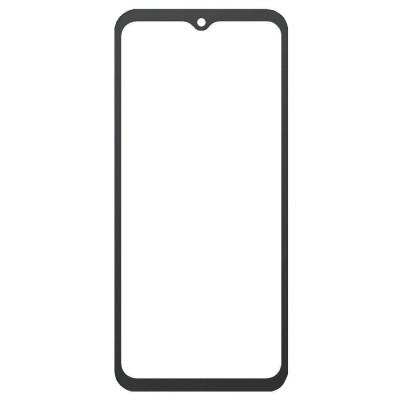 Replacement Front Glass For Cubot Kingkong Ace 3 Black By - Maxbhi Com