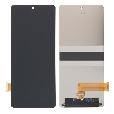 Lcd With Touch Screen For Samsung Galaxy Z Flip7 White By - Maxbhi Com