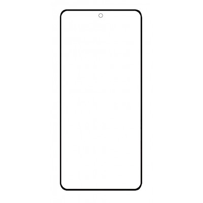 Replacement Front Glass For Realme Neo7x Black By - Maxbhi Com