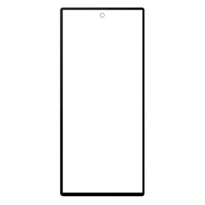 Replacement Front Glass For Samsung Galaxy Z Fold7 Black By - Maxbhi Com