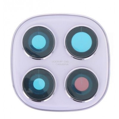 Camera Lens Glass With Frame For Xiaomi Redmi Note 14 Pro 4g Purple By - Maxbhi Com