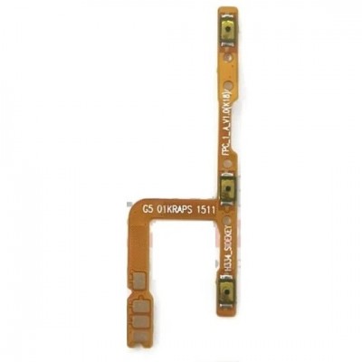 Power Button Flex Cable For Tecno Spark 20 Pro On Off Flex Pcb By - Maxbhi Com