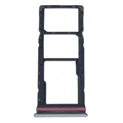 Sim Card Holder Tray For Infinix Smart 10 Silver - Maxbhi Com