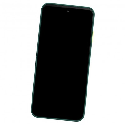 Lcd Frame Middle Chassis For Fairphone 6 Black By - Maxbhi Com