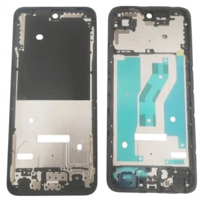 Lcd Frame Middle Chassis For Infinix Smart 10 Blue By - Maxbhi Com