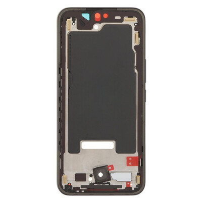 Lcd Frame Middle Chassis For Honor 400 Pro Black By - Maxbhi Com
