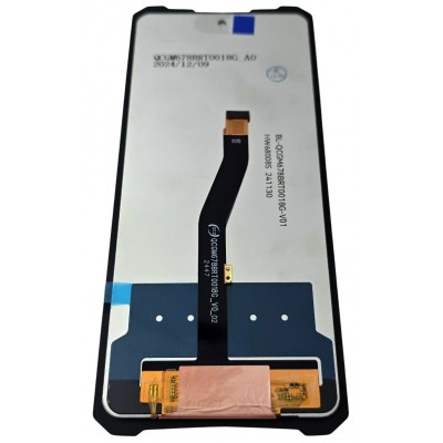 Lcd With Touch Screen For Doogee V40 Red By - Maxbhi Com
