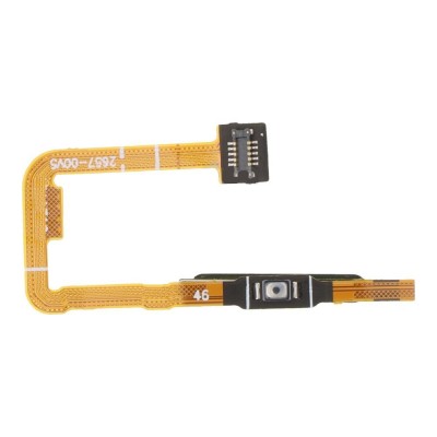 Fingerprint Sensor Flex Cable For Motorola Moto G75 5g Black By - Maxbhi Com