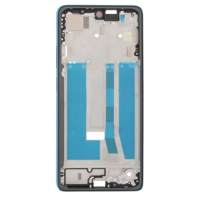 Lcd Frame Middle Chassis For Motorola Moto G75 5g Blue By - Maxbhi Com