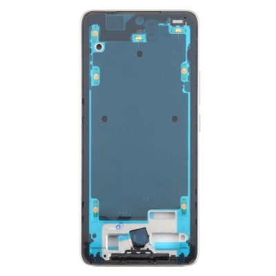 Lcd Frame Middle Chassis For Xiaomi 14t White By - Maxbhi Com