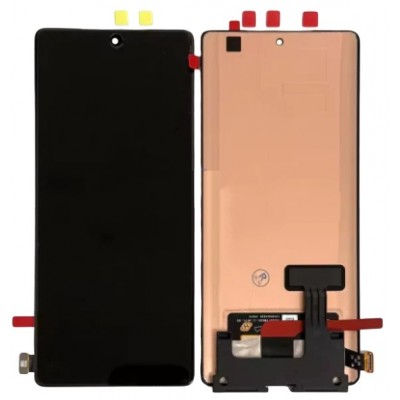 Lcd With Touch Screen For Tecno Camon 40 Premier Black By - Maxbhi Com